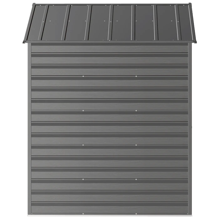 Arrow Select Steel Storage Shed, 8x6, Charcoal 11 Arrow Select Steel Storage Shed, 8x6, Charcoal - Image 9