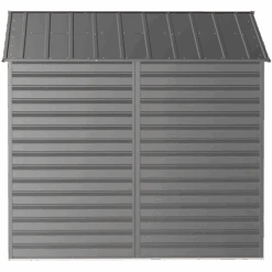 Arrow Select Steel Storage Shed, 8x8, Charcoal 21 Arrow Select Steel Storage Shed, 8x8, Charcoal -Shelterlogic scg88cc silo image 04