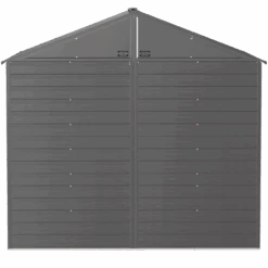 Arrow Select Steel Storage Shed, 8x8, Charcoal 22 Arrow Select Steel Storage Shed, 8x8, Charcoal -Shelterlogic scg88cc silo image 05