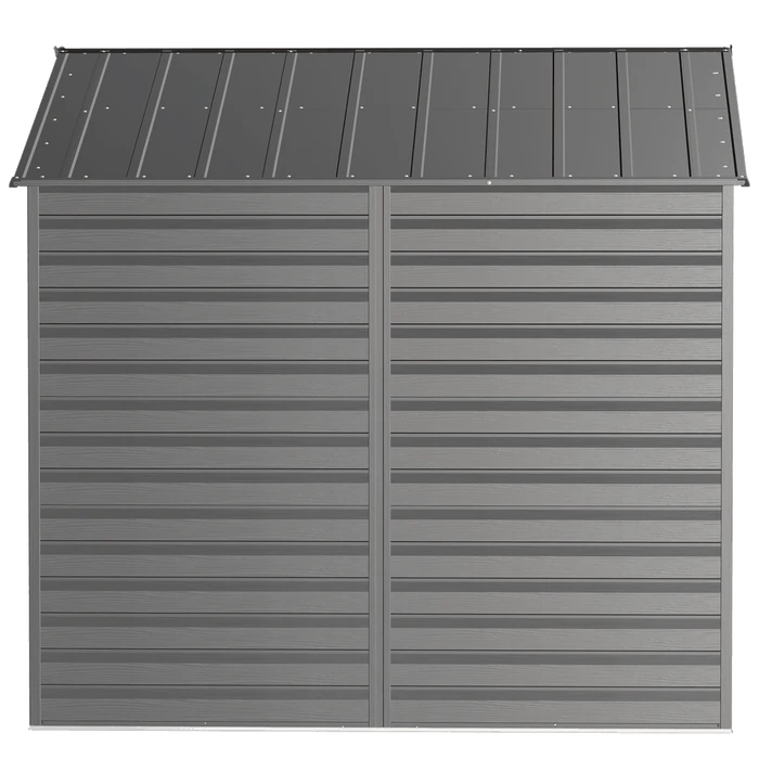 Arrow Select Steel Storage Shed, 8x8, Charcoal 11 Arrow Select Steel Storage Shed, 8x8, Charcoal - Image 9