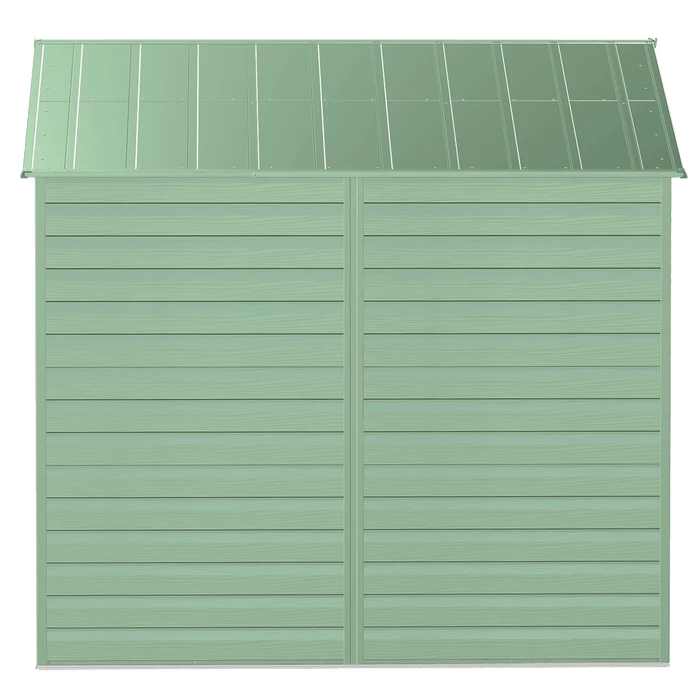 Arrow Select Steel Storage Shed, 8x8, Sage Green 8 Arrow Select Steel Storage Shed, 8x8, Sage Green - Image 6
