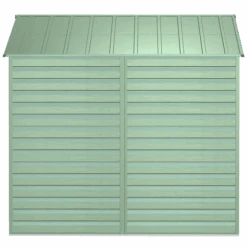 Arrow Select Steel Storage Shed, 8x8, Sage Green 24 Arrow Select Steel Storage Shed, 8x8, Sage Green -Shelterlogic scg88sg silo image 07