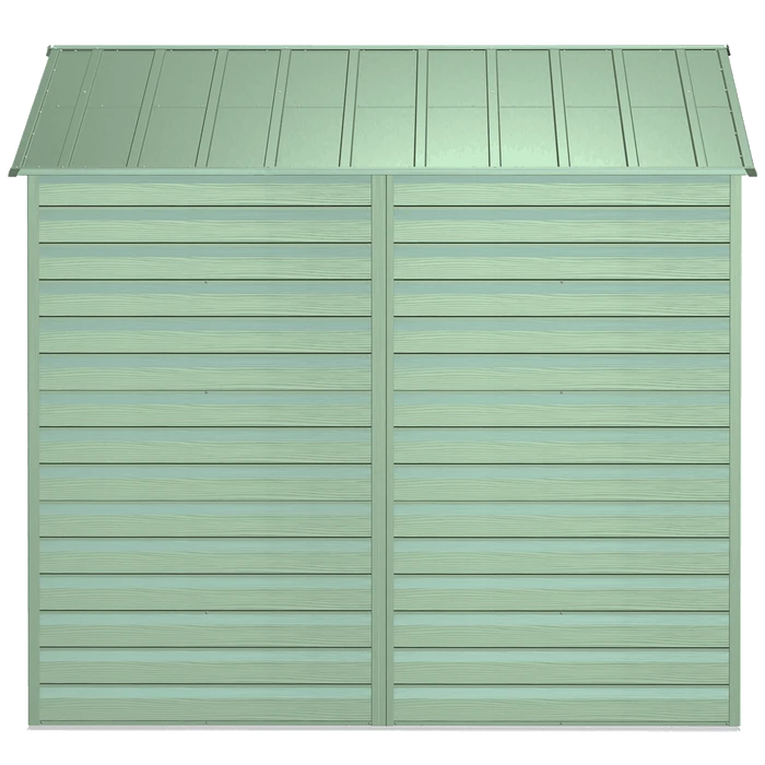 Arrow Select Steel Storage Shed, 8x8, Sage Green 11 Arrow Select Steel Storage Shed, 8x8, Sage Green - Image 9