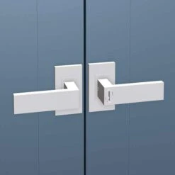 Arrow Select Steel Storage Shed, 10x14, Blue Grey -Shelterlogic scgbg detail image 03 2