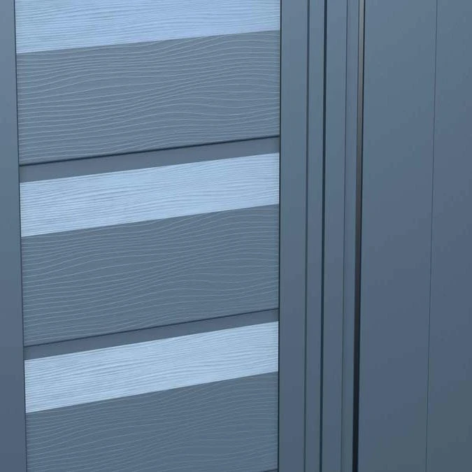 Arrow Select Steel Storage Shed, 10x4, Blue Grey 13 Arrow Select Steel Storage Shed, 10x4, Blue Grey - Image 11