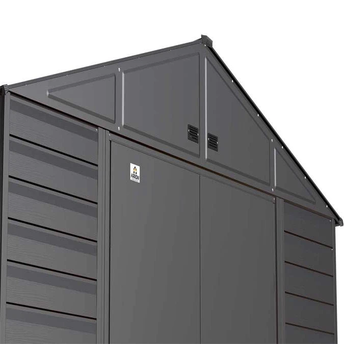 Arrow Select Steel Storage Shed, 10x12, Charcoal 10 Arrow Select Steel Storage Shed, 10x12, Charcoal - Image 8