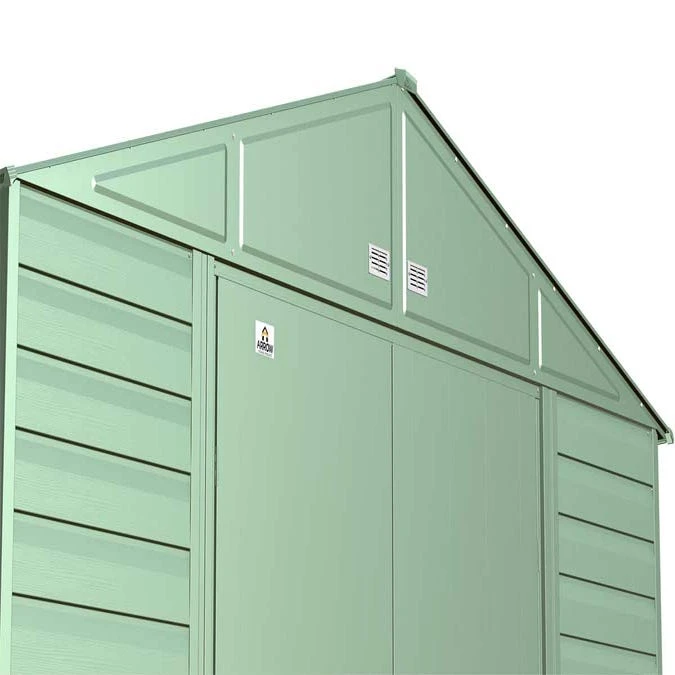 Arrow Select Steel Storage Shed, 10x14, Sage Green 13 Arrow Select Steel Storage Shed, 10x14, Sage Green - Image 11