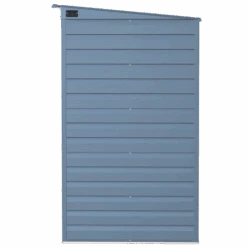 Arrow Select Steel Storage Shed, 10x4, Blue Grey 20 Arrow Select Steel Storage Shed, 10x4, Blue Grey -Shelterlogic scp104bg silo image 04