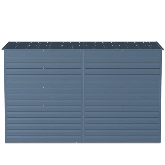 Arrow Select Steel Storage Shed, 10x4, Blue Grey 9 Arrow Select Steel Storage Shed, 10x4, Blue Grey - Image 7