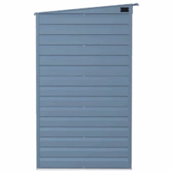 Arrow Select Steel Storage Shed, 10x4, Blue Grey 23 Arrow Select Steel Storage Shed, 10x4, Blue Grey -Shelterlogic scp104bg silo image 07