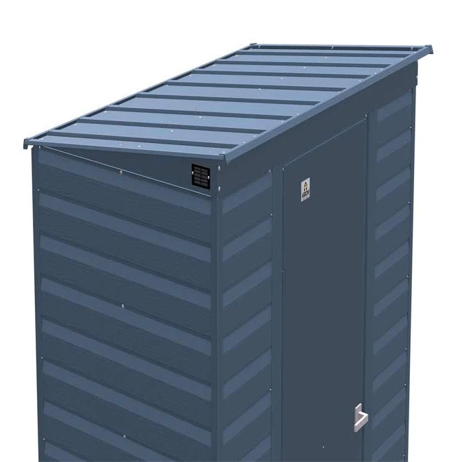 Arrow Select Steel Storage Shed, 6x4, Blue Grey 12 Arrow Select Steel Storage Shed, 6x4, Blue Grey - Image 10