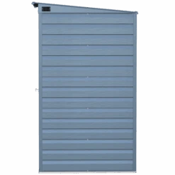 Arrow Select Steel Storage Shed, 6x4, Blue Grey 21 Arrow Select Steel Storage Shed, 6x4, Blue Grey -Shelterlogic scp64bg silo image 04 1