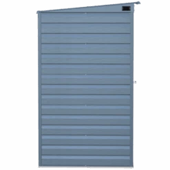 Arrow Select Steel Storage Shed, 6x4, Blue Grey 24 Arrow Select Steel Storage Shed, 6x4, Blue Grey -Shelterlogic scp64bg silo image 07 1