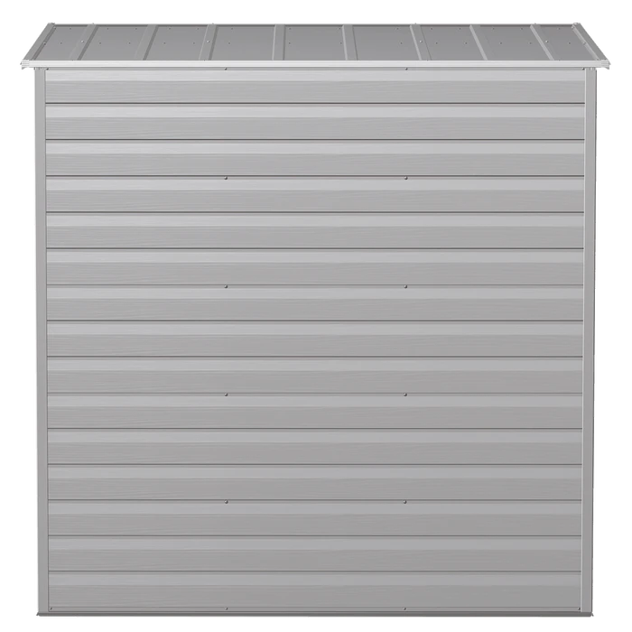 Arrow Select Steel Storage Shed, 6x4, Flute Grey 8 Arrow Select Steel Storage Shed, 6x4, Flute Grey - Image 6