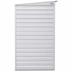 Arrow Select Steel Storage Shed, 6x4, Flute Grey 22 Arrow Select Steel Storage Shed, 6x4, Flute Grey -Shelterlogic scp64fg silo image 07