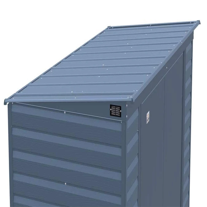 Arrow Select Steel Storage Shed, 10x4, Blue Grey 14 Arrow Select Steel Storage Shed, 10x4, Blue Grey - Image 12