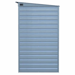 Arrow Select Steel Storage Shed, 8x4, Blue Grey 12 Arrow Select Steel Storage Shed, 8x4, Blue Grey -Shelterlogic scp84bg silo image 04