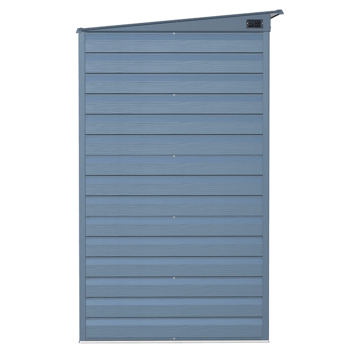 Arrow Select Steel Storage Shed, 8x4, Blue Grey 9 Arrow Select Steel Storage Shed, 8x4, Blue Grey - Image 7