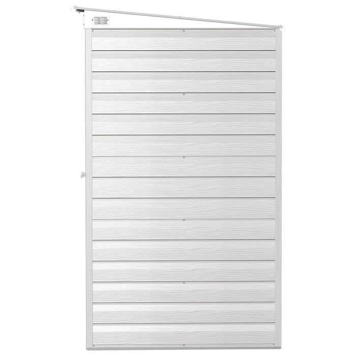 Arrow Select Steel Storage Shed, 8x4, Flute Grey 6 Arrow Select Steel Storage Shed, 8x4, Flute Grey - Image 4