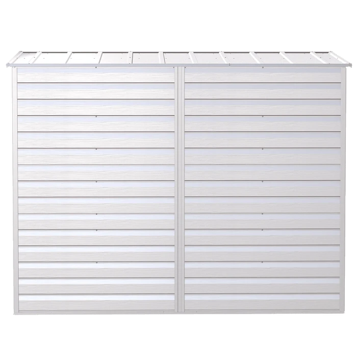 Arrow Select Steel Storage Shed, 8x4, Flute Grey 7 Arrow Select Steel Storage Shed, 8x4, Flute Grey - Image 5