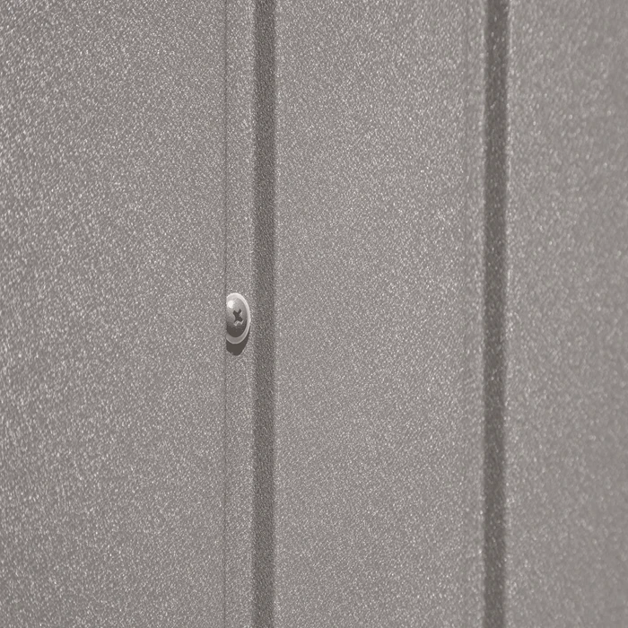 Arrow Elite Shed 8x6 Ft. Cool Grey Metal Shed 15 Arrow Elite Shed 8x6 Ft. Cool Grey Metal Shed - Image 13