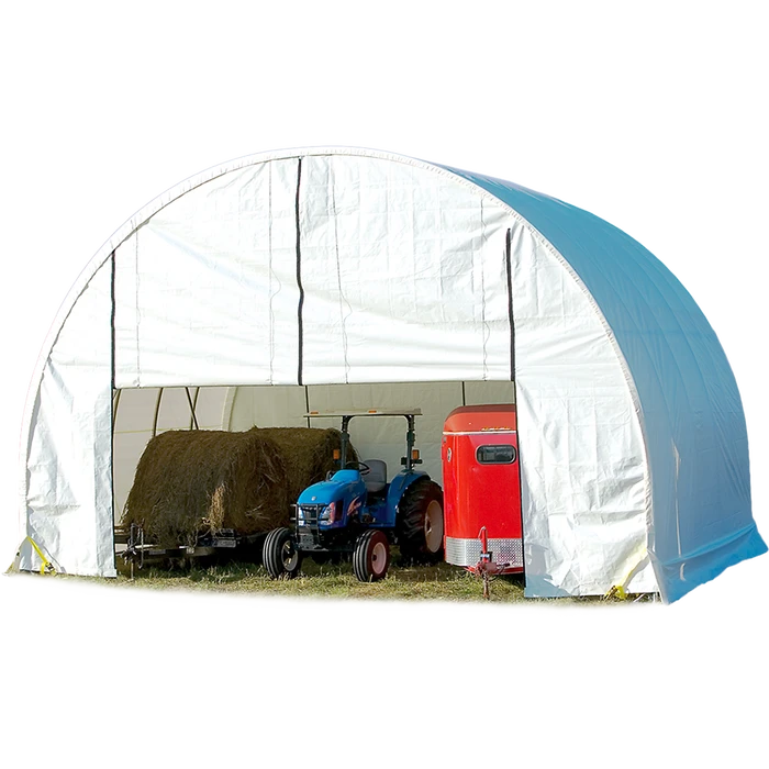 ShelterLogic ShelterTech SP Series Shelter, Wind And Snow Certified Garage, Round 3 ShelterLogic ShelterTech SP Series Shelter, Wind And Snow Certified Garage, Round