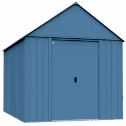 Arrow Classic Metal Shed, 12 X 17, Blue Grey