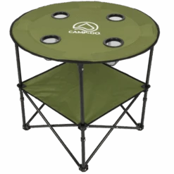 ShelterLogic 28" Diameter Material Round Portable Table Green