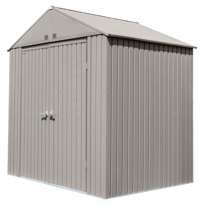 Arrow Elite Shed 8x6 Ft. Cool Grey Metal Shed 7 Arrow Elite Shed 8x6 Ft. Cool Grey Metal Shed - Image 5
