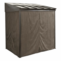 Sojag Brown Curtains For Pompano Gazebo, 10 Ft. X 12 Ft., Polyester