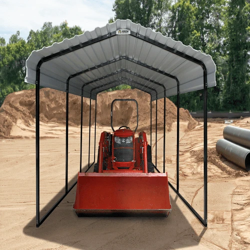 Arrow Carport 12x20x09 Eggshell BKP 16 Arrow Carport 12x20x09 Eggshell BKP - Image 14