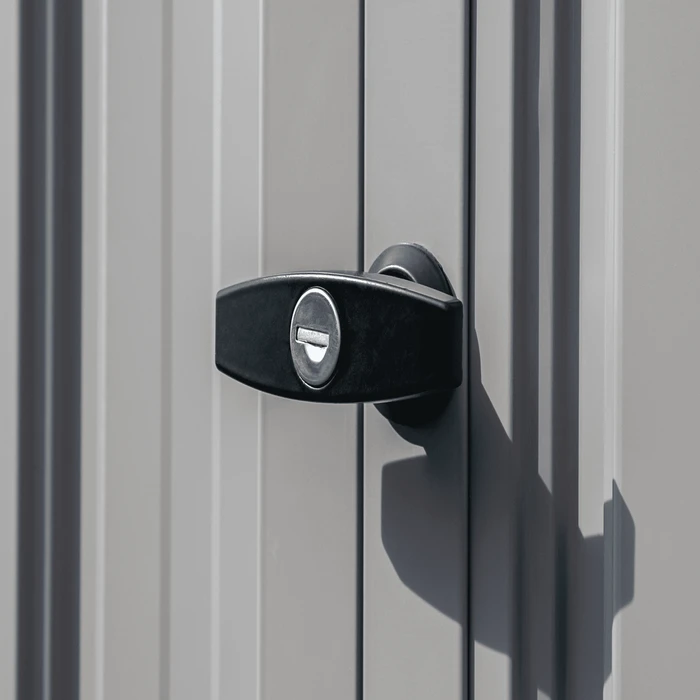 Arrow Cover-IT 8x6 Ft. Grey Metal Shed 15 Arrow Cover-IT 8x6 Ft. Grey Metal Shed - Image 13