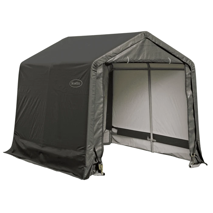 Scotts Storage Shed 8 X 8 X 8’ Green Peak 3 Scotts Storage Shed 8 X 8 X 8’ Green Peak