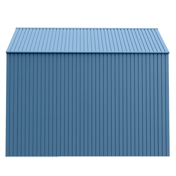 Arrow Elite Steel Storage Shed, 12x14, Blue Grey 6 Arrow Elite Steel Storage Shed, 12x14, Blue Grey - Image 4