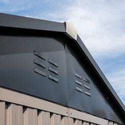 Arrow Cover-IT 8x6 Ft. Grey Metal Shed 21 Arrow Cover-IT 8x6 Ft. Grey Metal Shed -Shelterlogic uht82apkvify0yl2mnk1