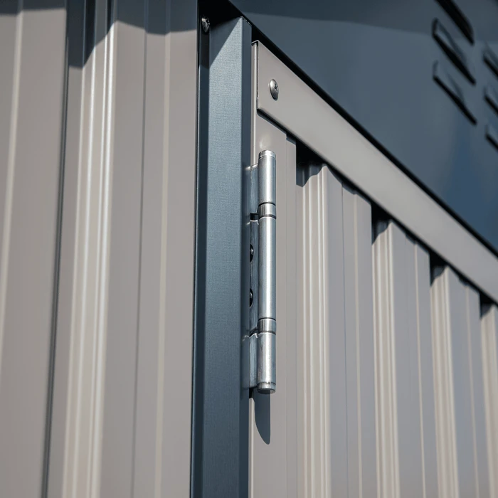 Arrow Cover-IT 6x4 Ft. Grey Metal Shed 13 Arrow Cover-IT 6x4 Ft. Grey Metal Shed - Image 11