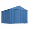 Arrow Elite Steel Storage Shed, 14x14, Blue Grey 2 Arrow Elite Steel Storage Shed, 14x14, Blue Grey -Shelterlogic uqymzxbddvzrvf8isuvo