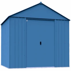 Arrow Classic Metal Shed, 14 X 12, Blue Grey