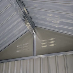 Arrow Cover-IT 6x4 Ft. Grey Metal Shed 23 Arrow Cover-IT 6x4 Ft. Grey Metal Shed -Shelterlogic uzzz4fheamskv88ntgjm