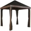 Valencia Gazebo Wood Finish 12 X 12 Ft. -Shelterlogic valencia 500 9166606 silo image 01