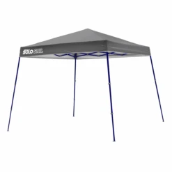 Quik Shade Solo Steel Grey And Dark Blue Pop-up Canopy