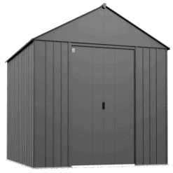 Arrow Classic Metal Shed, 14 X 14, Charcoal 17 Arrow Classic Metal Shed, 14 X 14, Charcoal -Shelterlogic vjkfo53rvalhelhk7yxs