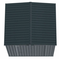 Arrow Elite Steel Storage Shed, 6x6, Anthracite -Shelterlogic vqvkbjeiaf8vi8atj0qi