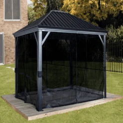 Sojag Marsala 10 Ft. X 14 Ft. Gazebo 18 Sojag Marsala 10 Ft. X 14 Ft. Gazebo -Shelterlogic vul88yu5c02d5pc1iisu