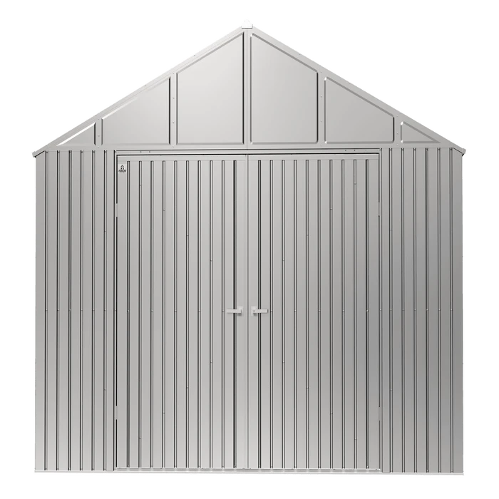 Arrow Elite Steel Storage Shed, 12x16, Galvalume 4 Arrow Elite Steel Storage Shed, 12x16, Galvalume - Image 2