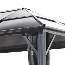 Sojag Meridien 10 Ft. X 14 Ft. Gazebo 9 Sojag Meridien 10 Ft. X 14 Ft. Gazebo -Shelterlogic vwxze5figr6fph3alwhx
