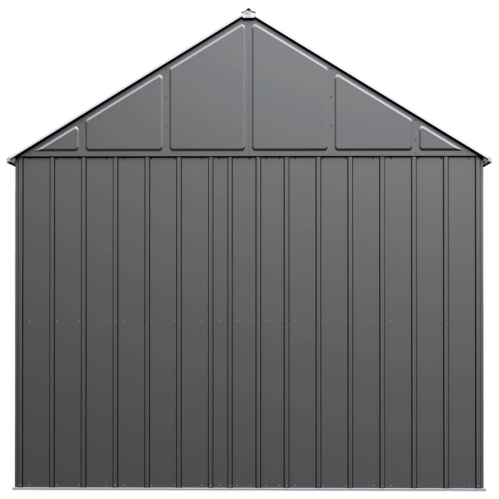 Arrow Classic Metal Shed, 12 X 14, Charcoal 7 Arrow Classic Metal Shed, 12 X 14, Charcoal - Image 5