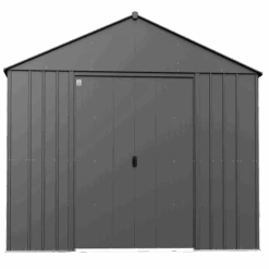 Arrow Classic Metal Shed, 14 X 14, Charcoal 18 Arrow Classic Metal Shed, 14 X 14, Charcoal -Shelterlogic wble9y8nbm7wlwlkzxsz