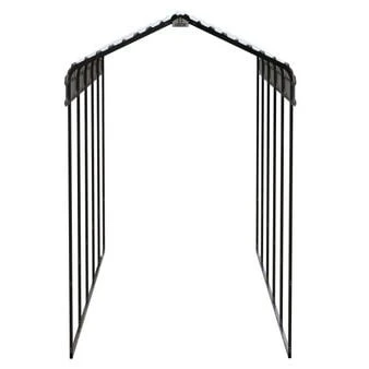 Arrow Carport 12x29x09 Eggshell BKP 3 Arrow Carport 12x29x09 Eggshell BKP