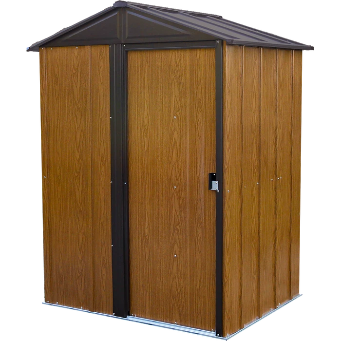 Woodlake Steel Storage Shed, 5 Ft. X 4 Ft. 3 Woodlake Steel Storage Shed, 5 Ft. X 4 Ft.